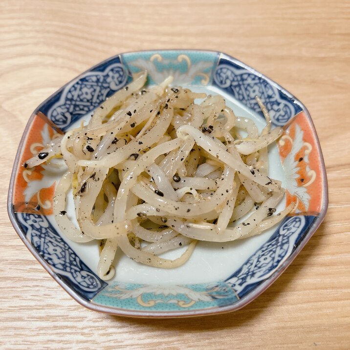 レンジで簡単!もやしのナムル